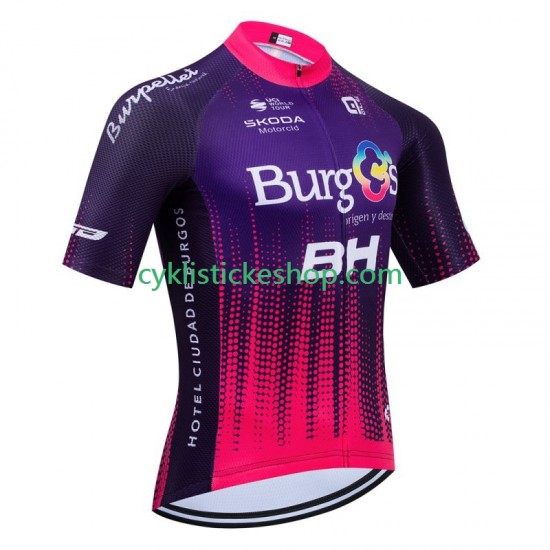 Cyklistický Dres s Krátkým Rukávem Burgos Bh 2024 Pánské