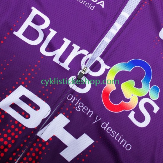 Cyklistický Dres s Krátkým Rukávem Burgos Bh 2024 Pánské