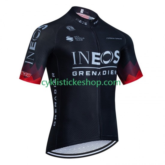 Cyklistický Dres s Krátkým Rukávem Ineos Grenadier 2023 Pánské N002