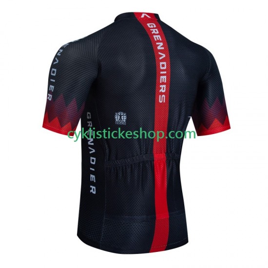 Cyklistický Dres s Krátkým Rukávem Ineos Grenadier 2023 Pánské N002