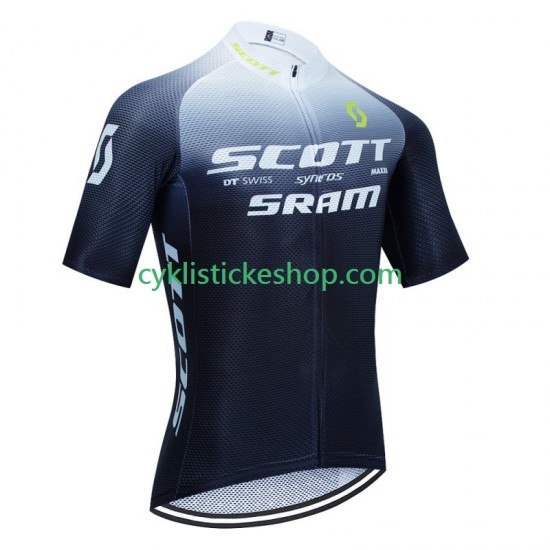 Cyklistický Dres s Krátkým Rukávem Scott Sram 2023 Pánské