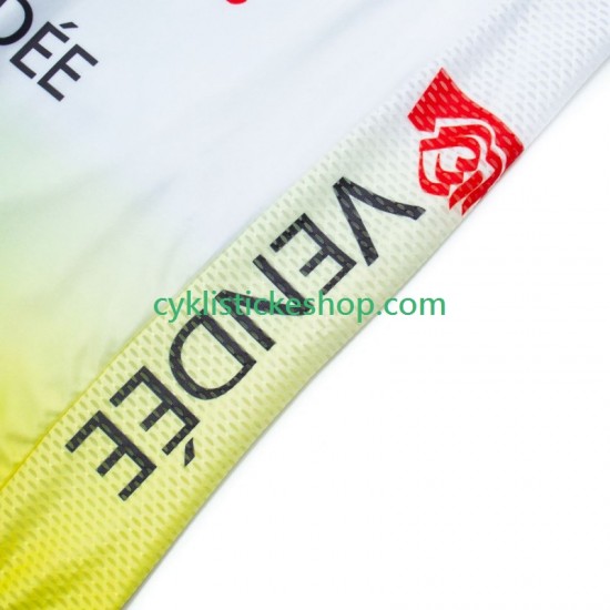 Cyklistický Dres s Krátkým Rukávem Totalenergies 2024 Pánské