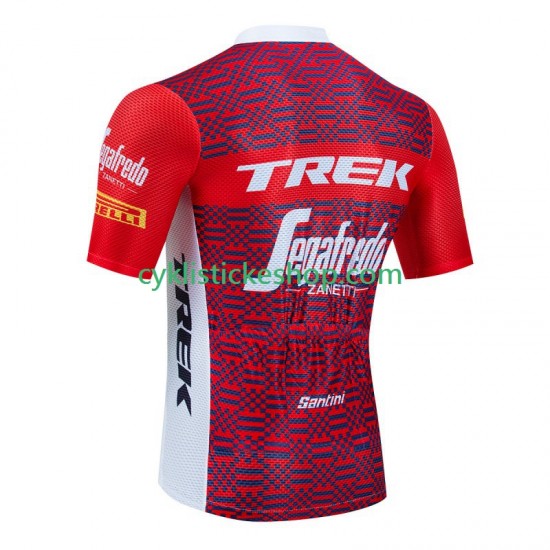 Cyklistický Dres s Krátkým Rukávem Trek Segafredo 2023 Pánské N001