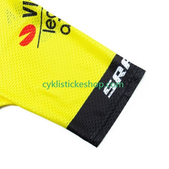 Cyklistický Dres s Krátkým Rukávem Visma Lease A Bike 2024 Pánské