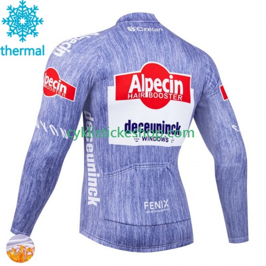 Thermo Cyklistický Dres Alpecin Deceuninck 2024 Pánské