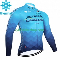 Thermo Cyklistický Dres Astana Qazaqstan 2023 Pánské