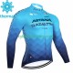 Thermo Cyklistický Dres Astana Qazaqstan 2023 Pánské