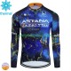 Thermo Cyklistický Dres Astana Qazaqstan 2024 Pánské