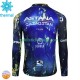 Thermo Cyklistický Dres Astana Qazaqstan 2024 Pánské