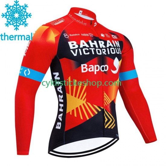Thermo Cyklistický Dres Bahrain Victorious 2023 Pánské