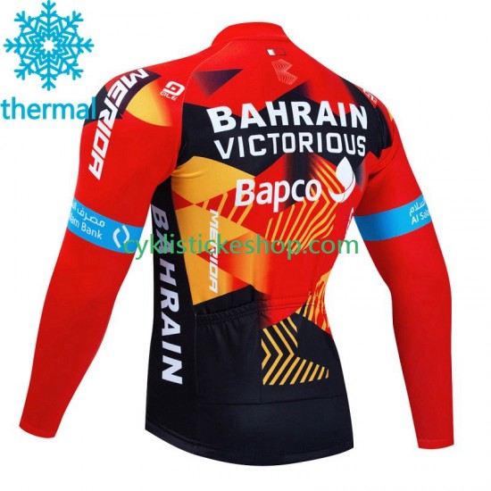 Thermo Cyklistický Dres Bahrain Victorious 2023 Pánské
