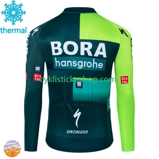 Thermo Cyklistický Dres Bora Hansgrohe 2024 Pánské N001
