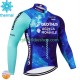 Thermo Cyklistický Dres Decathlon Ag2R 2024 Pánské N001