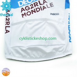 Thermo Cyklistický Dres Decathlon Ag2R 2024 Pánské