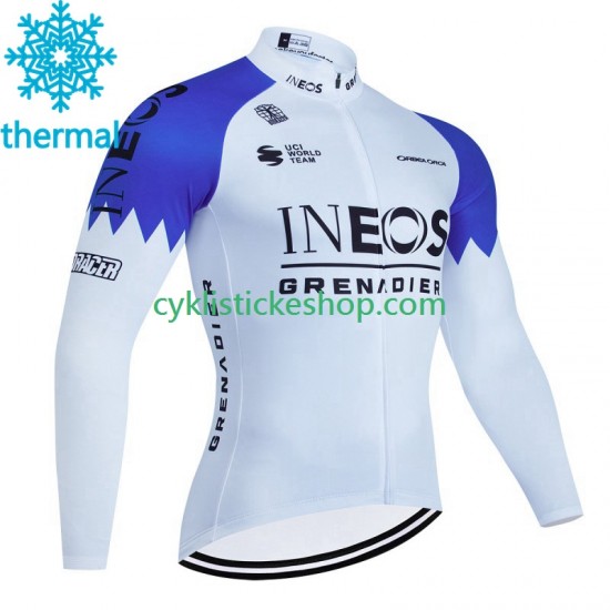Thermo Cyklistický Dres Ineos Grenadier 2023 Pánské N001