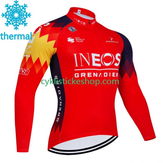 Thermo Cyklistický Dres Ineos Grenadier 2023 Pánské