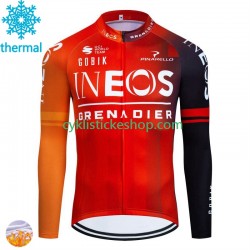 Thermo Cyklistický Dres Ineos Grenadier 2024 Pánské