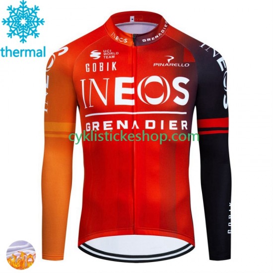 Thermo Cyklistický Dres Ineos Grenadier 2024 Pánské