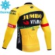 Thermo Cyklistický Dres Jumbo Visma 2023 Pánské