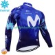 Thermo Cyklistický Dres Movistar 2024 Pánské