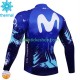Thermo Cyklistický Dres Movistar 2024 Pánské
