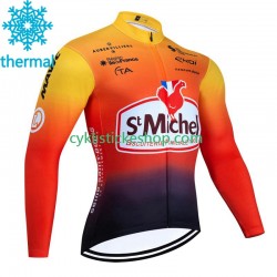 Thermo Cyklistický Dres Saint Michel Auber 93 2023 Pánské