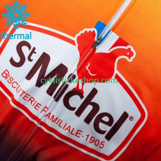 Thermo Cyklistický Dres Saint Michel Auber 93 2023 Pánské