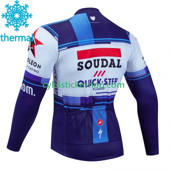 Thermo Cyklistický Dres Soudal Quickstep 2023 Pánské