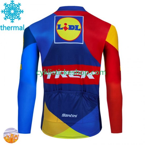 Thermo Cyklistický Dres Trek Lidl 2024 Pánské
