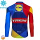 Thermo Cyklistický Dres Trek Lidl 2024 Pánské