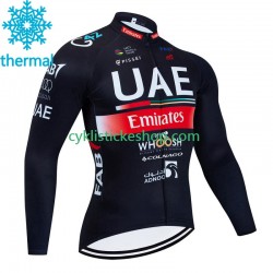 Thermo Cyklistický Dres Uae Emirates 2023 Pánské N001