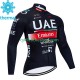 Thermo Cyklistický Dres Uae Emirates 2023 Pánské N001