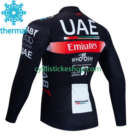 Thermo Cyklistický Dres Uae Emirates 2023 Pánské N001