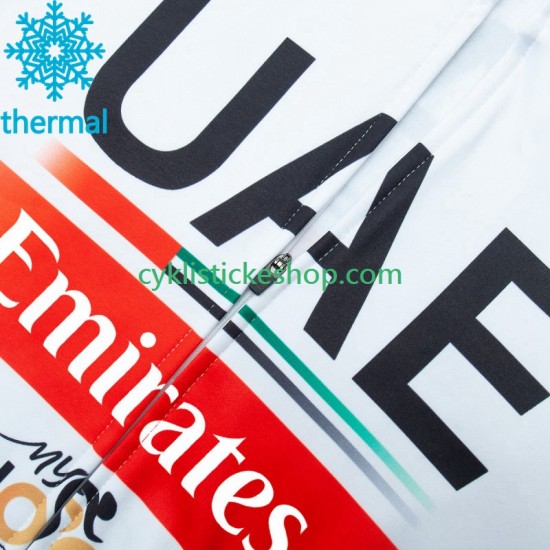 Thermo Cyklistický Dres Uae Emirates 2023 Pánské