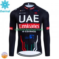 Thermo Cyklistický Dres Uae Emirates 2024 Pánské N001