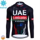 Thermo Cyklistický Dres Uae Emirates 2024 Pánské N001