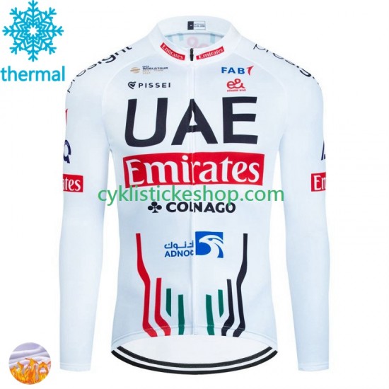 Thermo Cyklistický Dres Uae Emirates 2024 Pánské