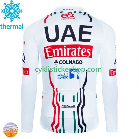 Thermo Cyklistický Dres Uae Emirates 2024 Pánské