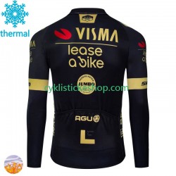 Thermo Cyklistický Dres Visma Lease A Bike 2024 Pánské N001