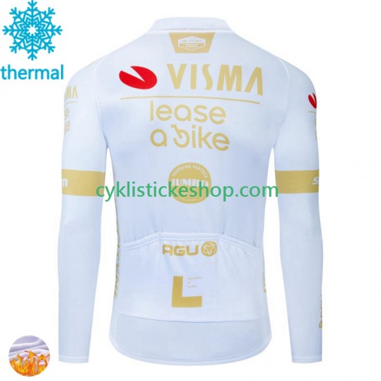Thermo Cyklistický Dres Visma Lease A Bike 2024 Pánské N002