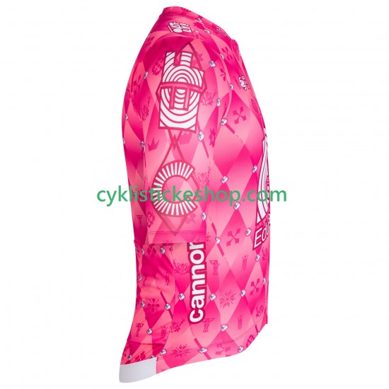 Cyklistický Dres s Krátkým Rukávem EF Education-EasyPost 2025 Pánské