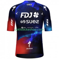 Cyklistický Dres s Krátkým Rukávem FDJ SUEZ 2025 Dámská