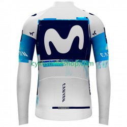 Cyklistický Dres s Dlouhými Rukávy Movistar Team 2025 Pánské N001