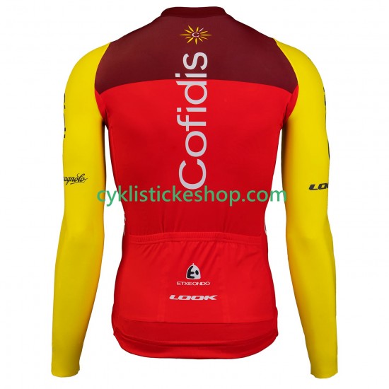 Cyklistický Dres s Dlouhými Rukávy Team Cofidis 2025 Pánské