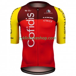 Cyklistický Dres s Krátkým Rukávem Team Cofidis 2025 Pánské