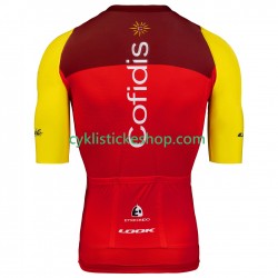 Cyklistický Dres s Krátkým Rukávem Team Cofidis 2025 Pánské