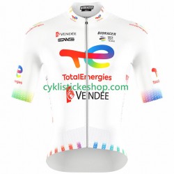Cyklistický Dres s Krátkým Rukávem Team TotalEnergies 2025 Pánské