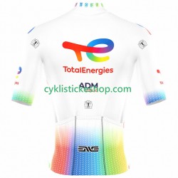 Cyklistický Dres s Krátkým Rukávem Team TotalEnergies 2025 Pánské