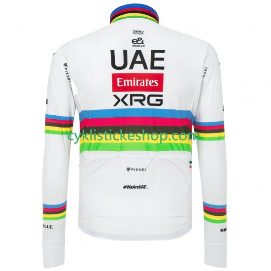 Cyklistický Dres s Dlouhými Rukávy UAE Team Emirates XRG 2025 Pánské