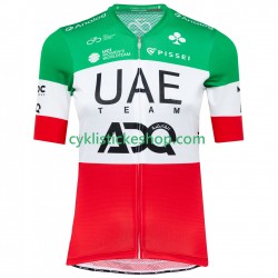 Cyklistický Dres s Krátkým Rukávem UAE Team Emirates XRG 2025 Pánské N002